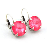 Antique Silver | Dahlia Ignite | 12mm Drop Earrings