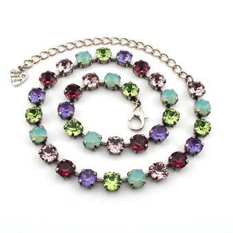 Antique Silver | Off the Vine | 8.5mm Crystal Jewelry