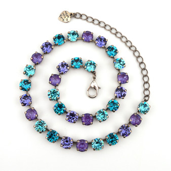 Antique Silver | Break the Silence | 8.5mm Crystal Jewelry