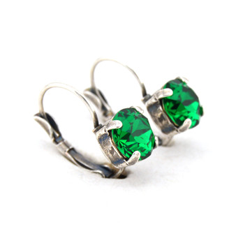Majestic Green in Antique Silver