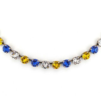 Norwin School Spirit Necklace in Antique Silver