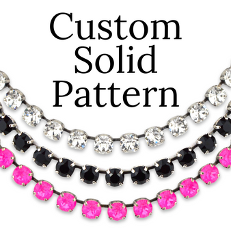 Custom Solid Pattern 8mm Jewelry