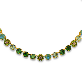 "Pretty in Peridot" Limited Edition Flower Element Crystal Jewelry