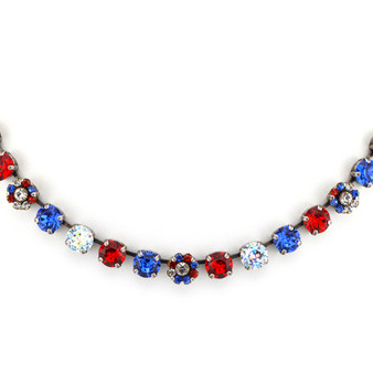 "Patriotic Sparkle" Limited Edition Flower Element Crystal Jewelry