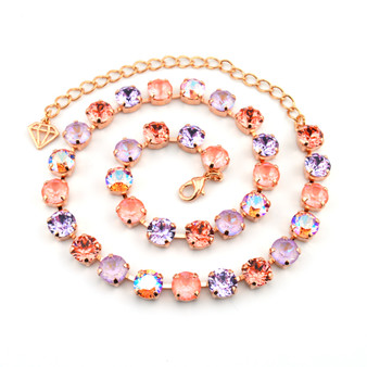 Taste of Summer | Rose Gold | 8.5mm Crystal Jewelry Necklace