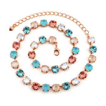 Rose Gold | Summer Blush | 8.5mm Crystal Jewelry