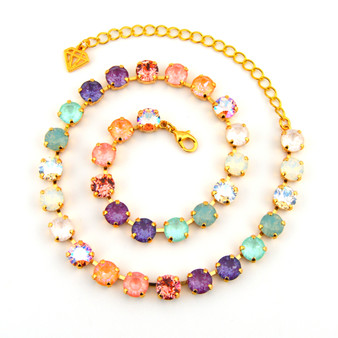 Gold | Sunset Sparkle | 8.5mm Crystal Jewelry