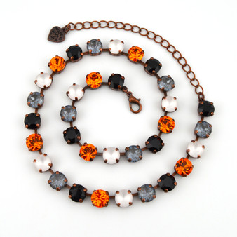 Antique Copper | Ghosted | 8.5mm Crystal Jewelry