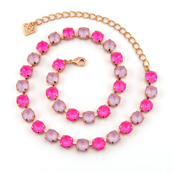 Rose Gold | Electric Petal | 8.5mm Crystal Jewelry