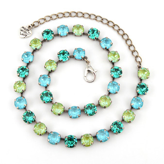 Antique Silver | Paradise Tide | 8.5mm Crystal Jewelry