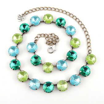 Antique Silver | Paradise Tide | 12mm Crystal Jewelry