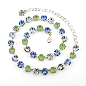 Shiny Silver | Juniper | 8.5mm Crystal Jewelry