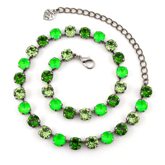 Antique Silver | Jungle Voltage | 8.5mm Crystal Jewelry