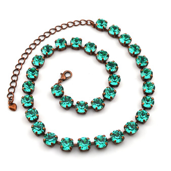 Antique Copper | Caribbean Green