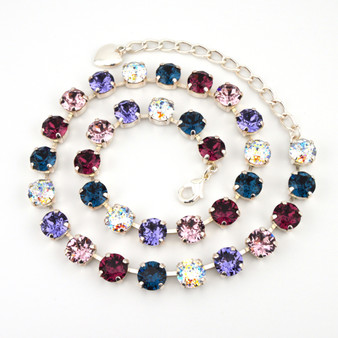 Shiny Silver | Bermuda Dream | 8.5mm Crystal Jewelry