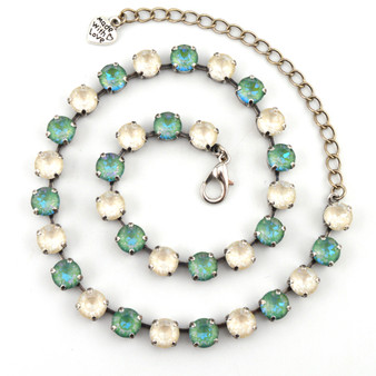 Antique Silver | Simply Serene | 8.5mm Crystal Jewelry