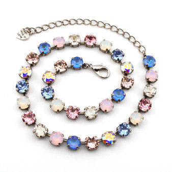 Antique Silver | Baby Bliss | 8.5mm Crystal Jewelry