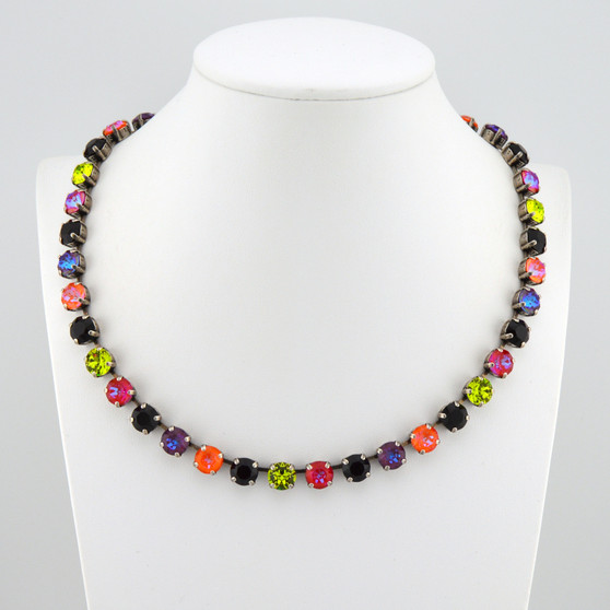 Antique Silver | Carnival | 8.5mm Crystal Jewelry