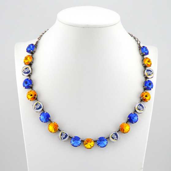 Norwin Knights 3/4 Length Necklace in Antique Silver