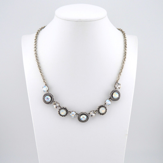 Winter Wonderland Dot Wave Necklace