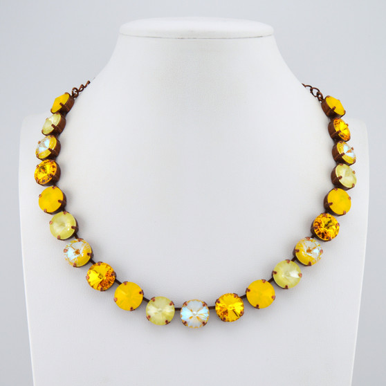 Limoncello | Antique Copper | 3/4 Length Necklace