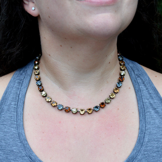 Antique Brass | Countryside | 8.5mm Crystal Jewelry
