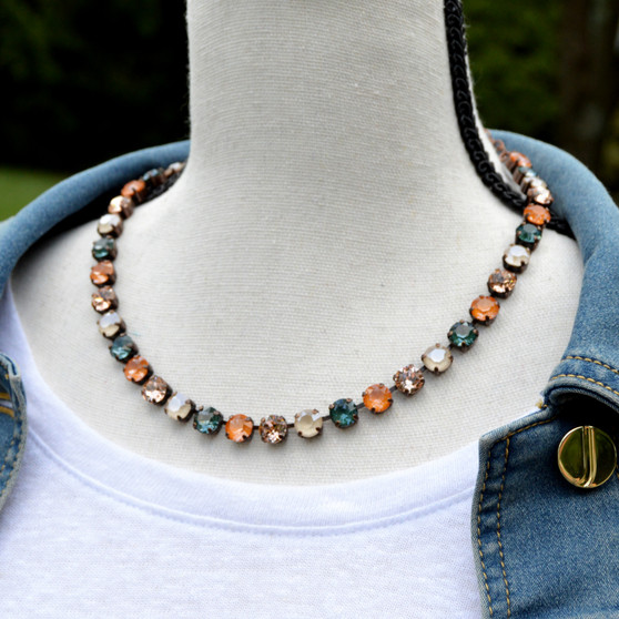 Antique Copper | Gourdeous | 8.5mm Crystal Jewelry