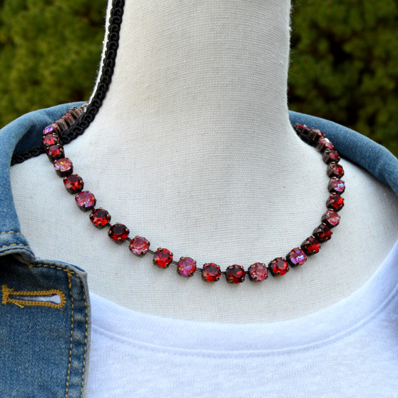 Antique Copper | Cherry Bomb | 8.5mm Crystal Jewelry