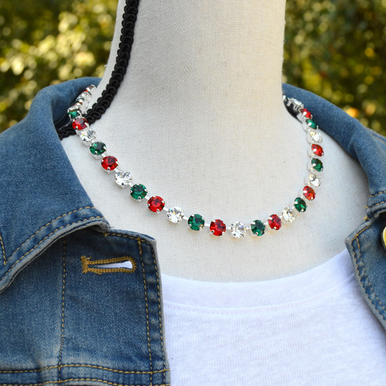 Shiny Silver | Christmas Sparkle | 8.5mm Crystal Jewelry