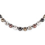 Antique Silver - Cosmopolitan - 8mm Crystal Jewelry Necklace/Bracelet
