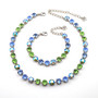 Rhodium | Garden Mist | 8.5mm Crystal Jewelry