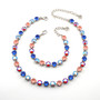 Rhodium | Atomic Berry | 8.5mm Crystal Jewelry