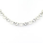 Shiny Silver | Crystal Storm | 8.5mm Crystal Jewelry Necklace