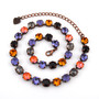 Antique Copper | Spellbound | 8.5mm Crystal Necklace, Bracelet, Earrings Set