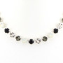 Shiny Silver | Crystal Eclipse | 8.5mm Crystal Necklace