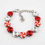 Peppermint Bracelet in Antique Silver