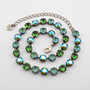 Antique Silver | Spring Bud | 8.5mm Crystal Jewelry