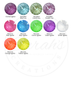 Customizable 8mm Crystal Jewelry