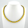 Yellow Opal in Antique Silver