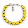 Yellow Opal in Antique Silver