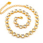 Gold | Classic Crystal | 8.5mm Crystal Jewelry