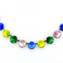 Funky Fusion 12mm Crystal Jewelry in Rhodium