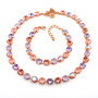 Taste of Summer | Rose Gold | 8.5mm Crystal Jewelry Necklace &  Bracelet