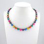 Neon Lights 8mm Crystal Necklace