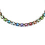 Pastel Rainbow 8mm Crystal Jewelry Necklace/Bracelet