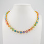Gold | Pastel Rainbow | 8.5mm Crystal Jewelry