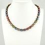 Antique Copper | Pastel Rainbow | 8.5mm Crystal Jewelry
