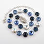 "Dazzling Denim" 12mm Crystal Jewelry