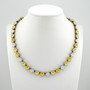 Antique Silver | Lemon Zest | 8.5mm Crystal Jewelry
