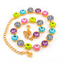 Gold | Spirit Animal | 3 Quarter Length | 12mm Crystal Necklace